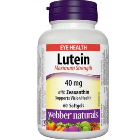 Webber Naturals Лутеин 40 мг + Зеаксантин 7 мг х60 софтгел капсули