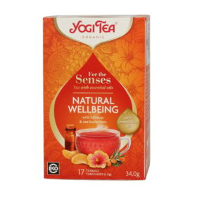 Yogi Tea For the Senses Аюрведичен чай Естествено Благоденствие, х17 пакетчета