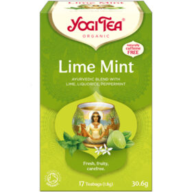 Yogi Tea Lime Mint Аюрведичен чай с лайм, сладък корен и мента, х17 пакетчета