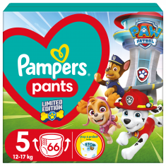 Pampers гащи Пес Патрул 5 х66 броя