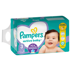 Pampers Active Baby Mega Box пелени 3 Миди х152 броя