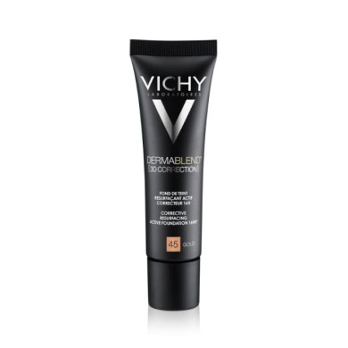 Vichy Dermablend 3D КОРЕКЦИЯ Коригиращ фон дьо тен 16ч 45 златист 30мл