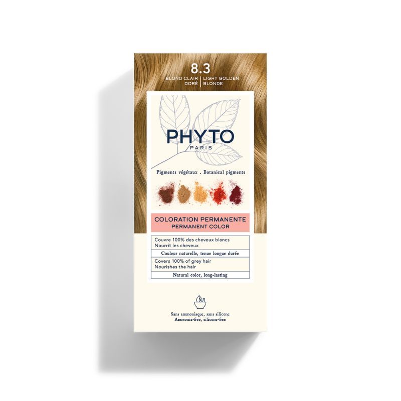 PHYTO COLOR Боя за коса 8.3 Light golden blonde