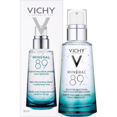 Vichy Mineral 89 Hyaluronic Acid Booster Укрепващ и хидратиращ гел-бустер 50мл