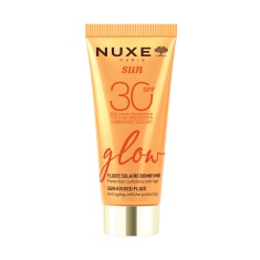Nuxe Sun SPF30 Glow Слънцезащитен флуид с бляскав ефект 40 ml