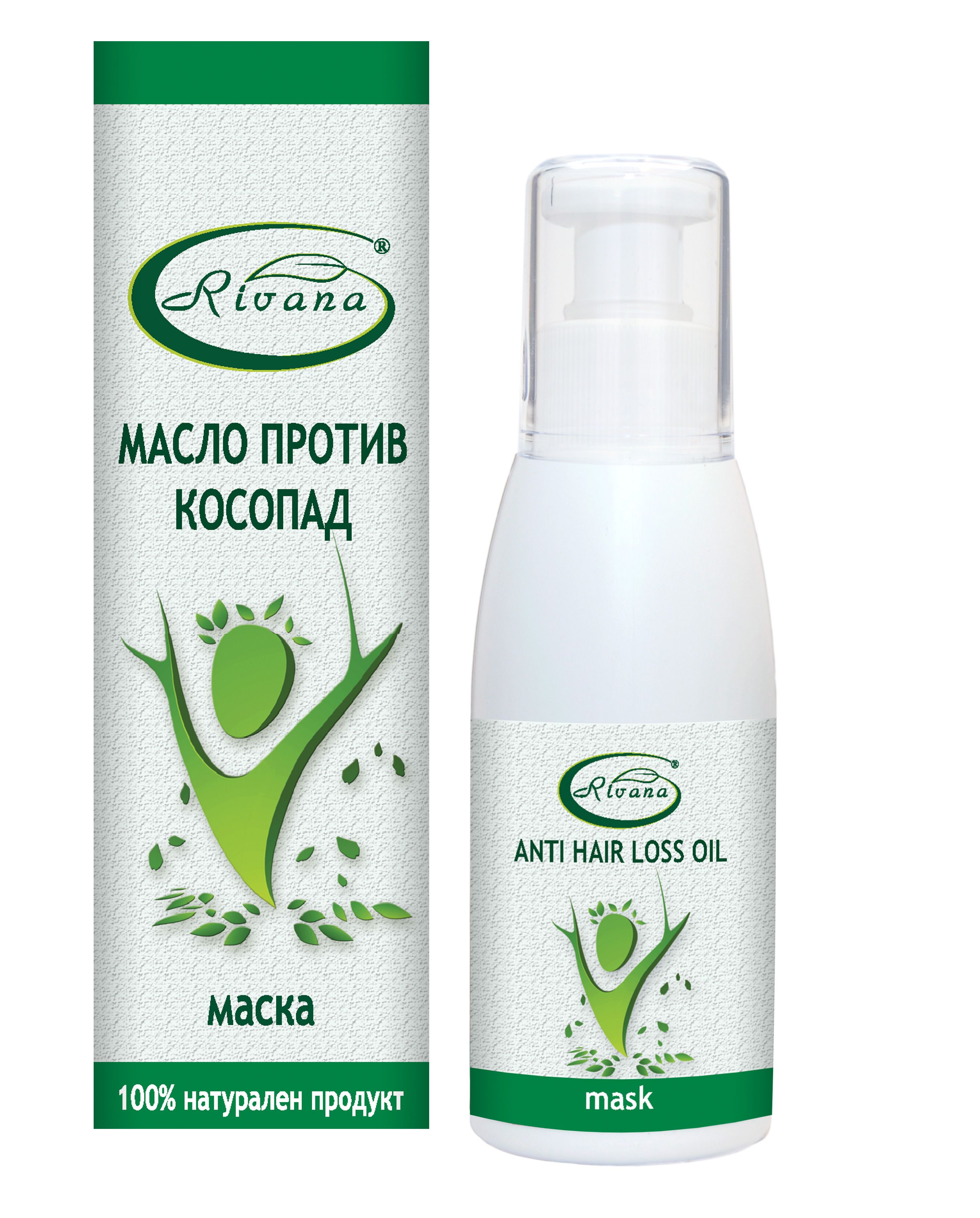 RIVANA Масло маска против косопад, 100 мл.