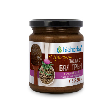 Паста от Бял трън - детокс на черен дроб, Bioherba, 250 гр.