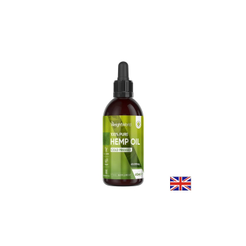 Конопено масло студено пресовано, Weight World, 1000 mg, 60 ml