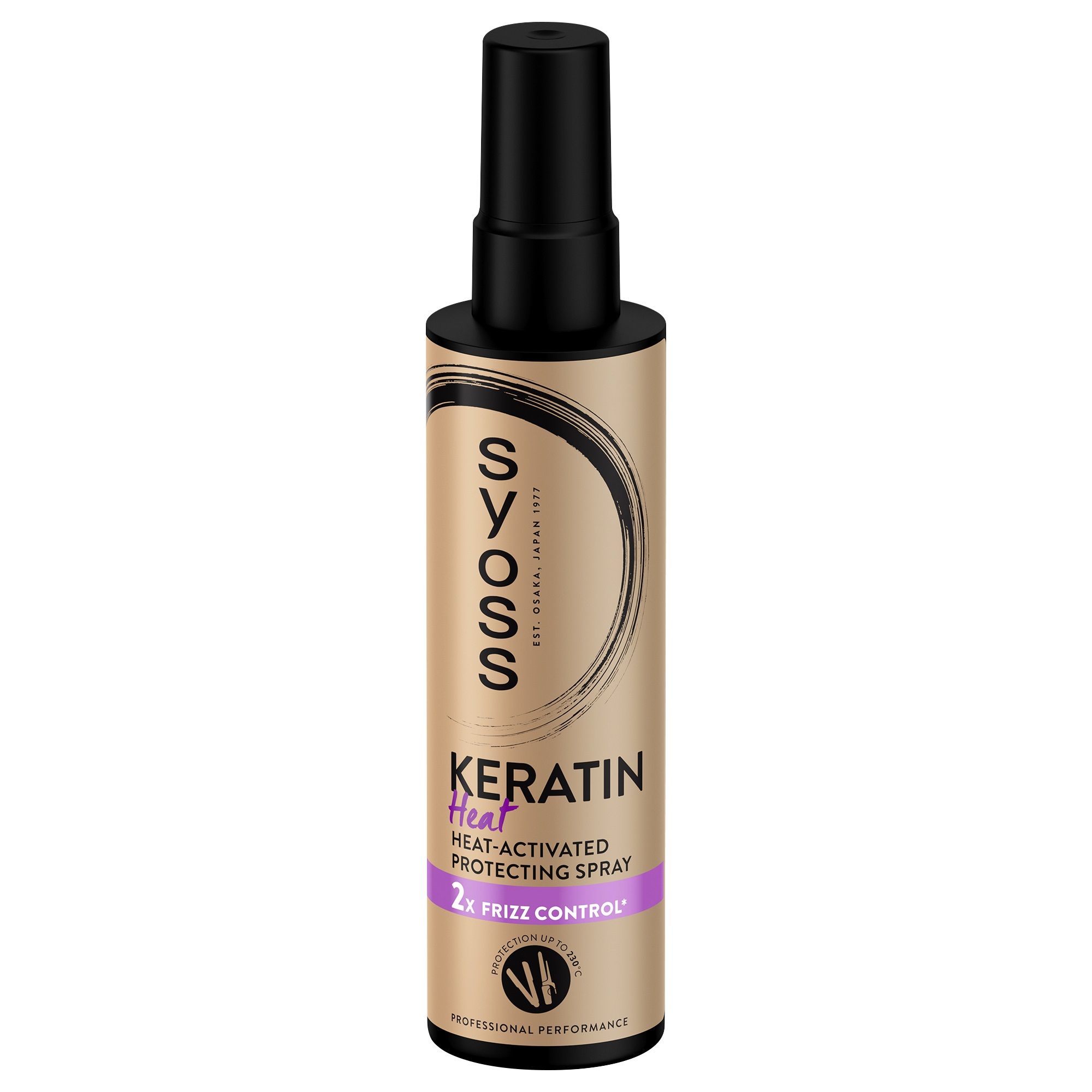 SYOSS KERATIN HEAТ 230°C Спрей за коса за топлинна защита, 200 мл.