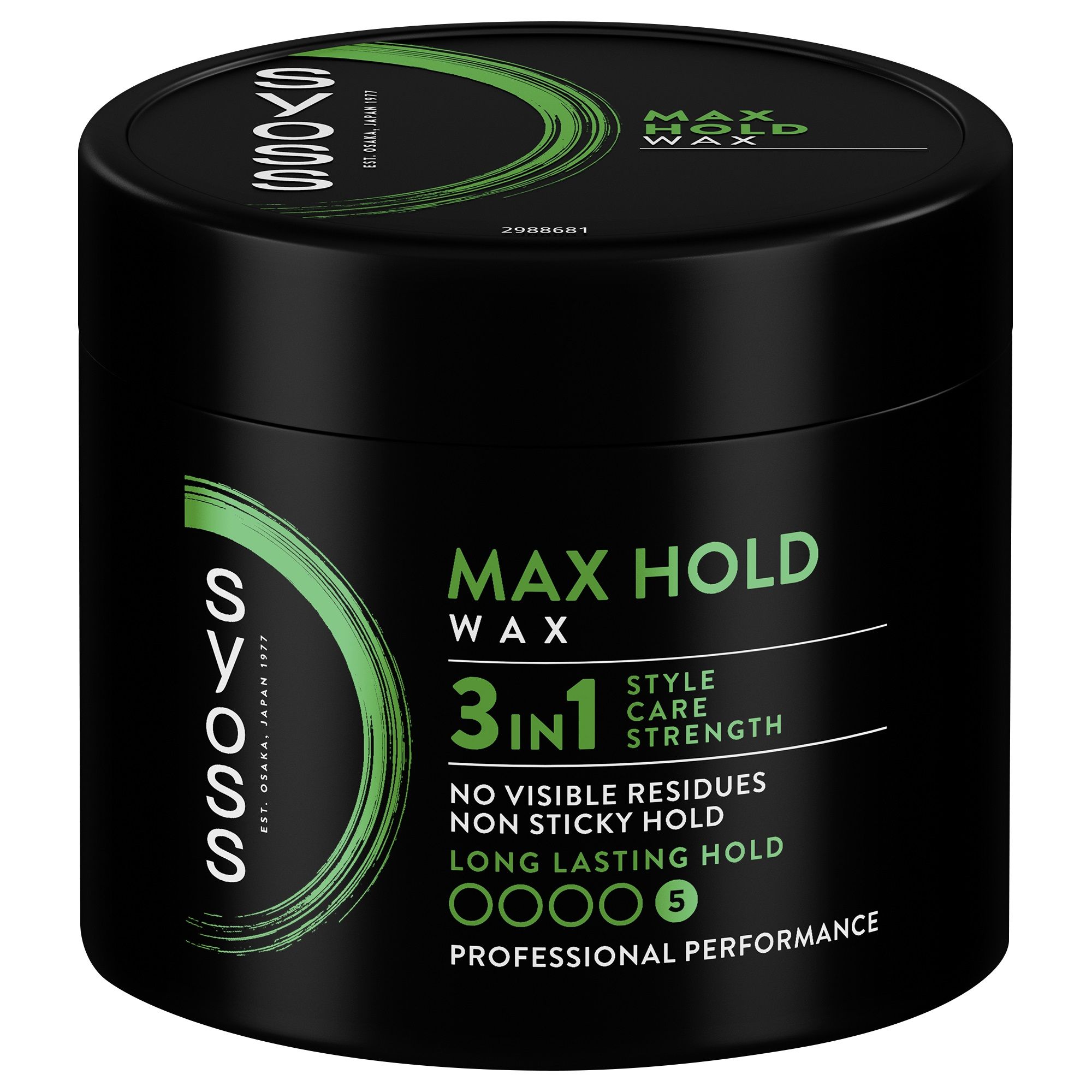 SYOSS MAX HOLD WAX Вакса за коса, 150 мл