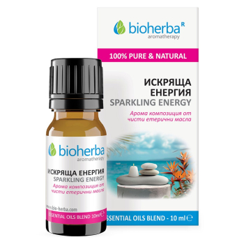 Арома композиция Искряща енергия, Bioherba, 10 мл