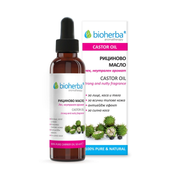 Рициново масло (Castor oil), Bioherba, 50 мл