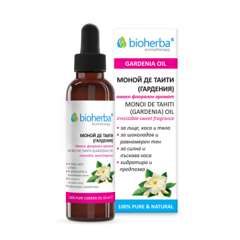 Масло с Моной Де Таити, Гардения, Bioherba, 50 мл
