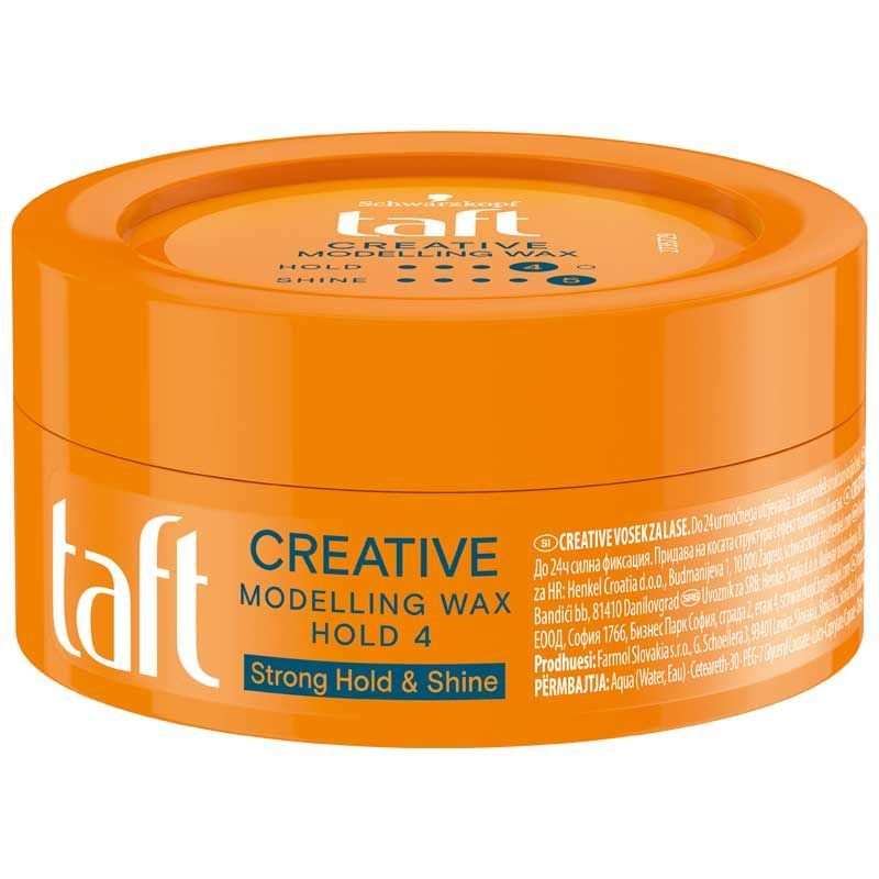 TAFT CREATIVE LOOK MODELLING WAX Вакса за коса 4, 75 мл.