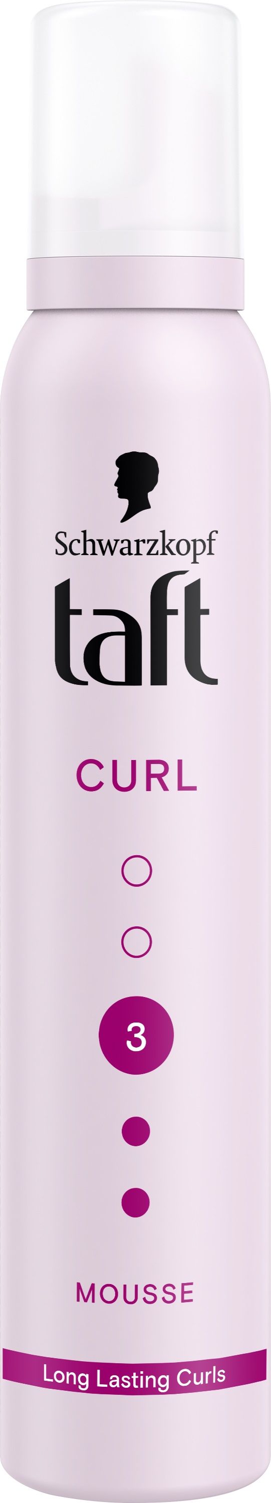 TAFT CURL НИВО 3 Пяна за коса, 200 мл.