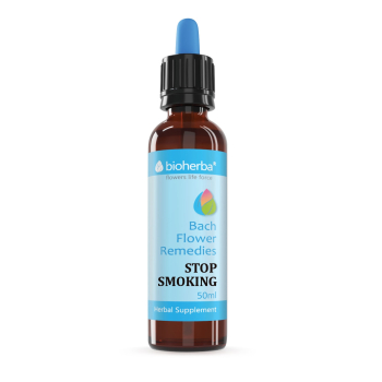 Капки на Д-р Бах, Stop Smoking / Тютюнопушене, Bioherba, 50 мл