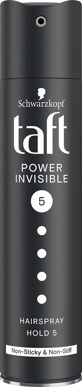 TAFT POWER INVISIBLE НИВО 5 Лак за коса, 250 мл.