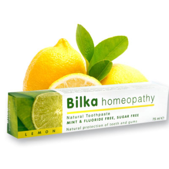 Паста за зъби без флуор Лимон, Bilka, 75 мл