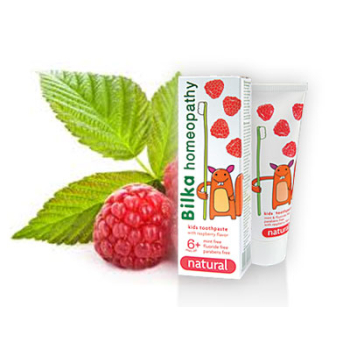 Детска паста за зъби хомеопатична 6+, Bilka Natural, 50 мл