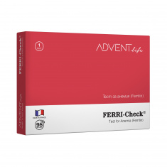 Advent Life Тест за откриване на дефицит на желязо в кръвта Ferru-Check