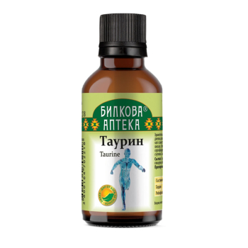 Таурин Тинктура - за зрение и енергия, Bioherba, 50 мл