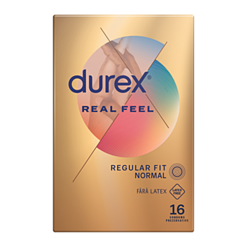 ДЮРЕКС ПРЕЗЕРВАТИВИ REAL FEEL 16 БР