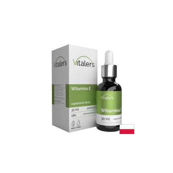 Витамин E, Vitalers, 12 mg, 180 дози капки