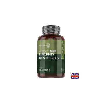 Мента (масло), Weight World, 200 mg, 365 софтгел капсули