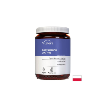 Екдистерон, Vitalers, 300 mg, 60 капсули