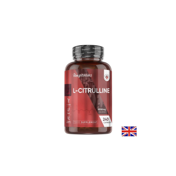 L-Цитрулин, Weight World, 3000 mg, 240 капсули
