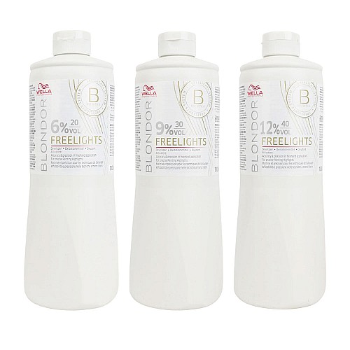 Wella Professionals Оксидант кремообразен Wella Professionals Blondor Freelights Cream Emulsion 1000ml