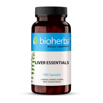 Формула за Черния дроб Liver Essentials, Bioherba, 100 капсули