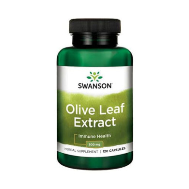 SWANSON Olive Leaf Extract 500mg. / 120 Caps