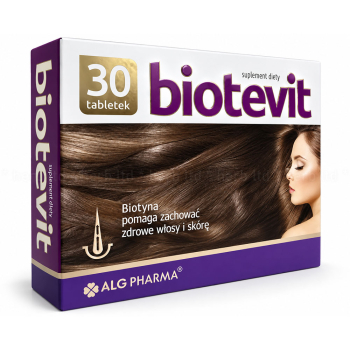 Биотин Biotevit, 5 mg, 30 таблетки