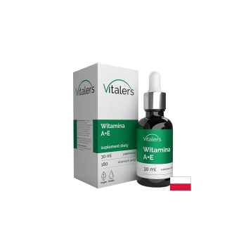 Витамин A 800 µg + Витамин E 12 mg, Vitalers, 180 дози капки