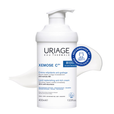 URIAGE XEMOSE C 8+ - CREME RELIPIDANTE ANTI-IRRITATIONS УСПОКОЯВАЩ ЛИПИДО-ВЪЗСТАНОВЯВАЩ КРЕМ 400ml