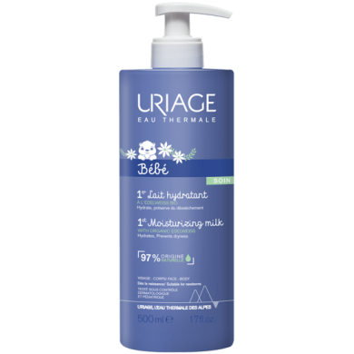 Uriage Bebe Хидратиращо мляко за бебета 500мл