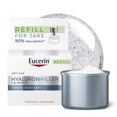 Eucerin® Hyaluron-Filler Стягащ нощен крем, Рефил