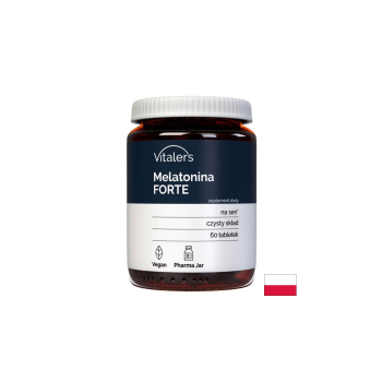 Мелатонин Форте, Vitalers, 4 mg, 60 таблетки