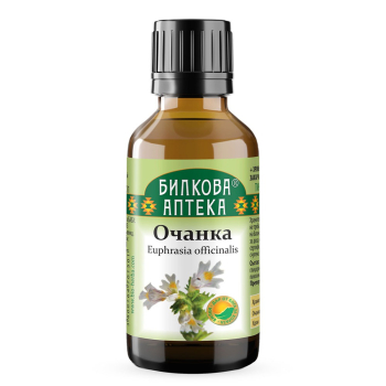 Очанка Тинктура за очите - за добро зрение, Bioherba, 50 мл