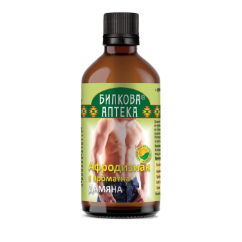 Тинктура Афродизиак - с ароматна Дамяна, Bioherba, 100 мл, потентност