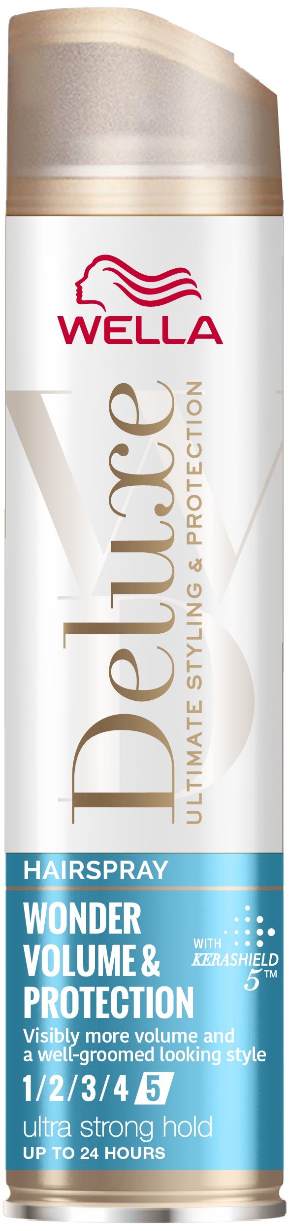 WELLA DELUXE Wonder Volume & Protection Лак за коса за обем и защита, 200мл