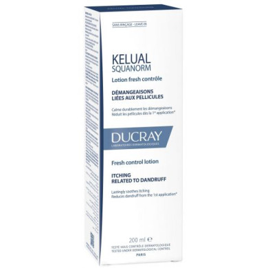 DUCRAY KELUAL SQUANORM Fresh Control Lotion противопърхотен лосион против сърбеж 200 мл