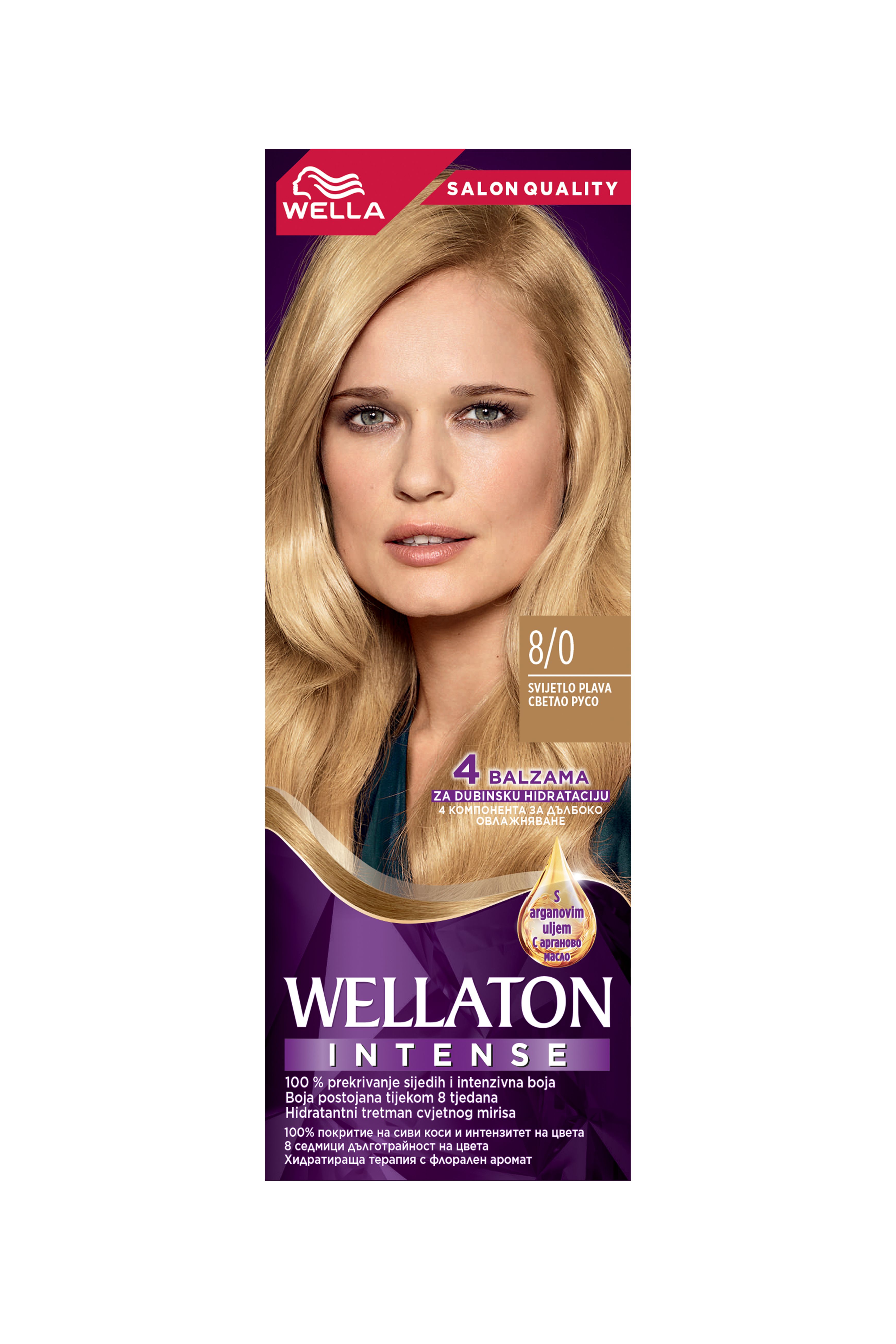 WELLATON LIGHT BLONDE Боя за коса 8/0, 100 мл.