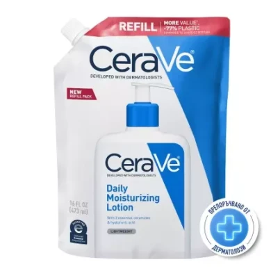 CeraVe Хидратиращ лосион за лице и тяло 473 ml - ПЪЛНИТЕЛ