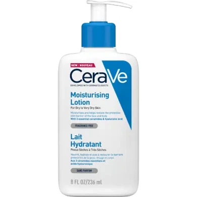 CeraVe Хидратиращ лосион за лице и тяло 236мл