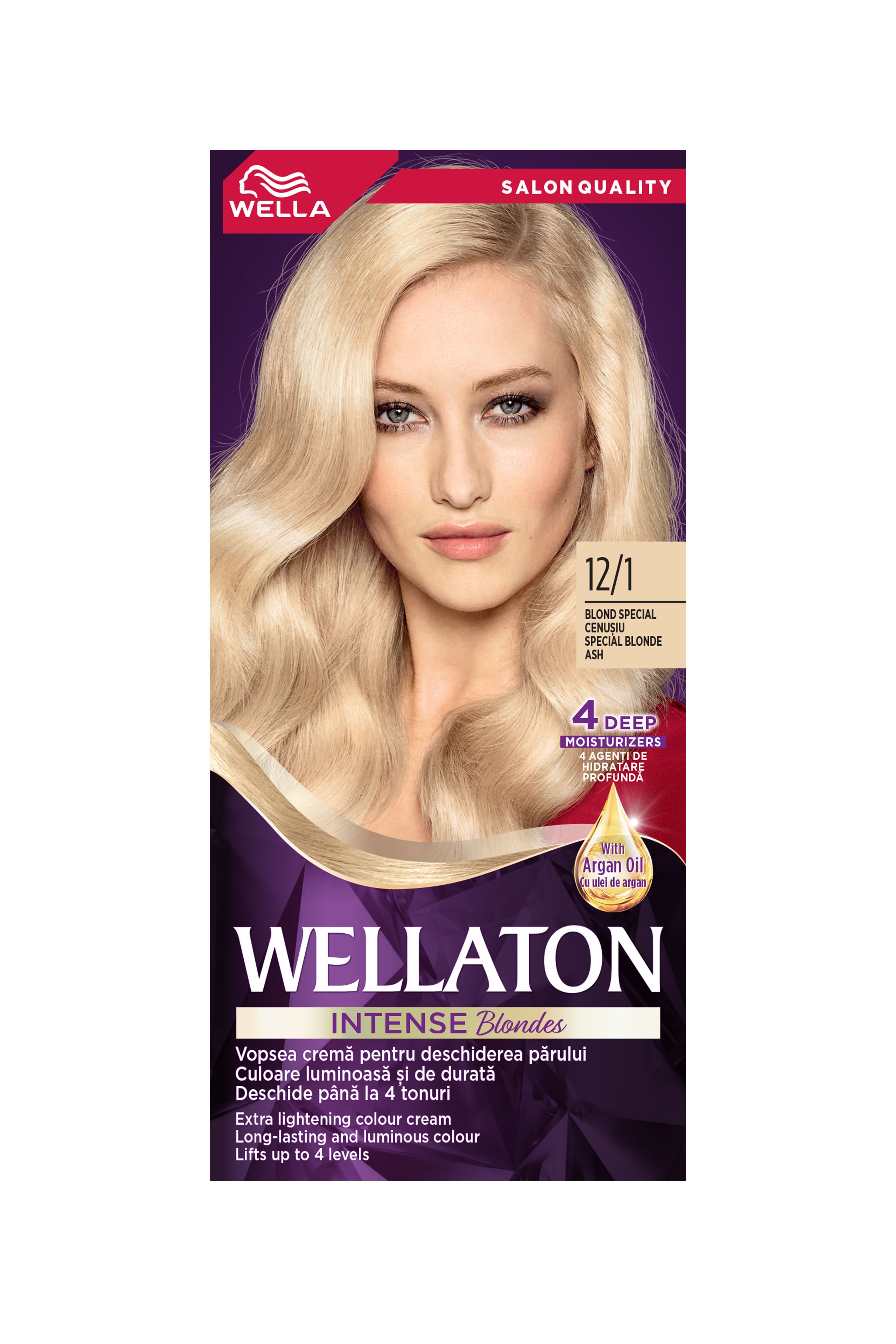 WELLATON Боя за коса 12/1 Special Blonde Ash, 100 мл.