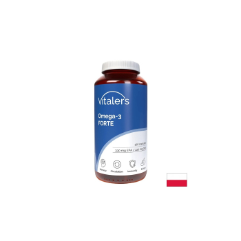 Омега 3 Форте 1000 mg, Vitalers, 120 капсули