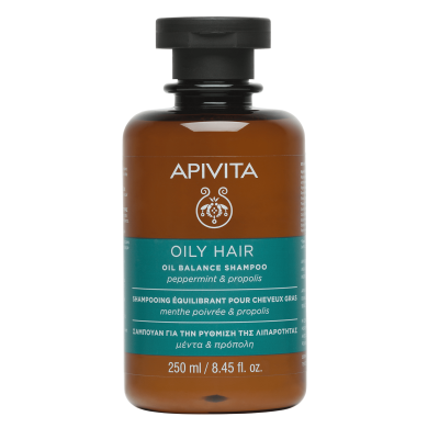 APIVITA OILY HAIR Шампоан за контрол на омазняването 250 мл.