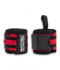 SCITEC Wrist Wraps with Velcro / Black